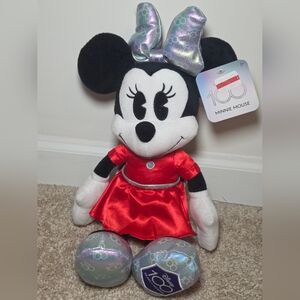 Disney Minnie Mouse Plush Toy in Red Dress